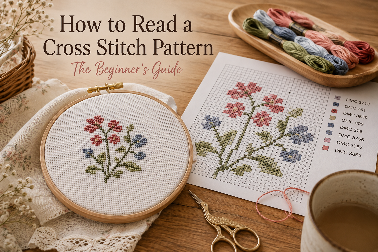 How to Read a Cross Stitch Pattern: A Beginner’s Guide