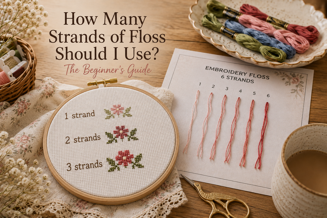 How Many Strands of Floss Should I Use for Cross Stitch?