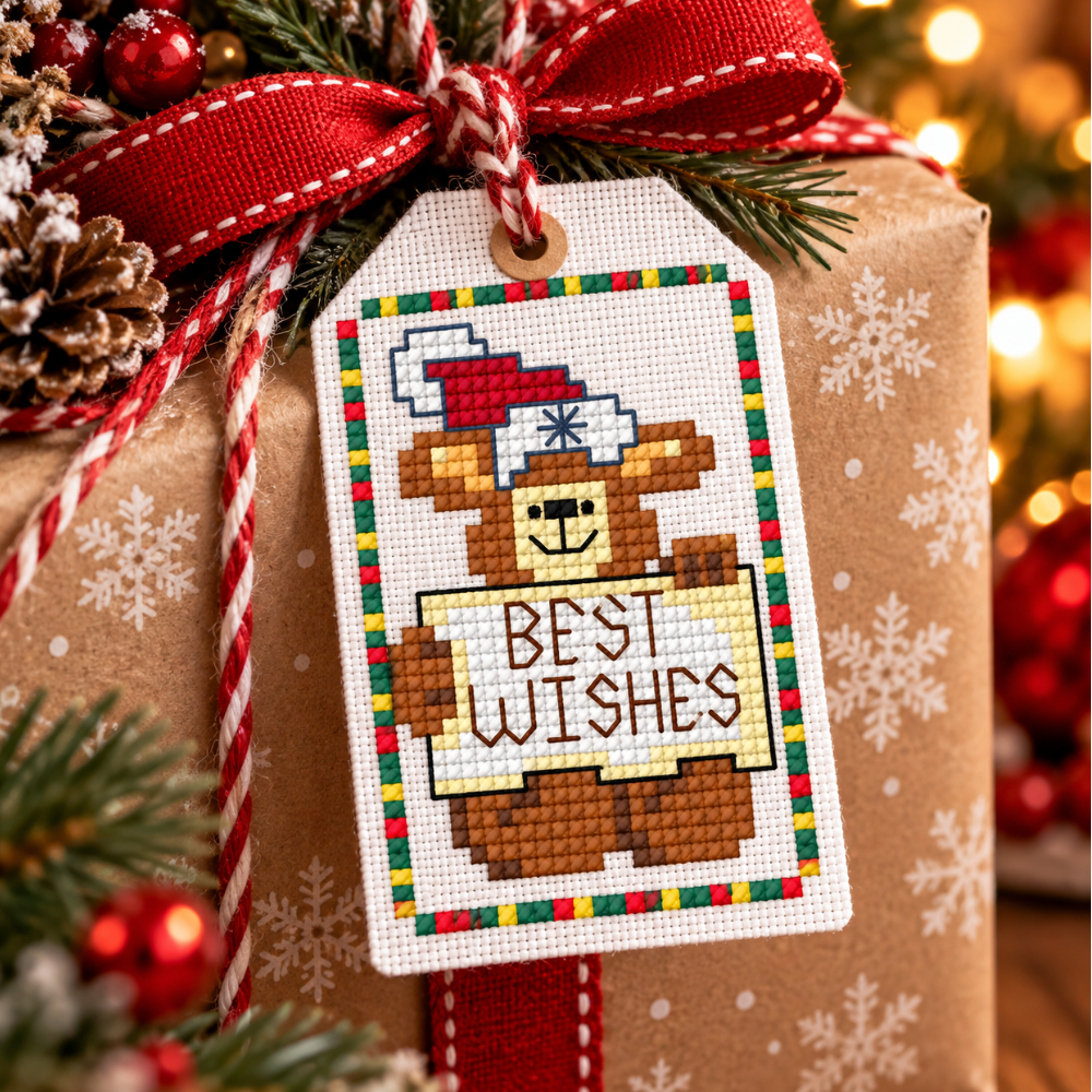 Christmas Minis – 10 Cross Stitch Patterns for Ornaments, Gift Tags & Holiday Décor
