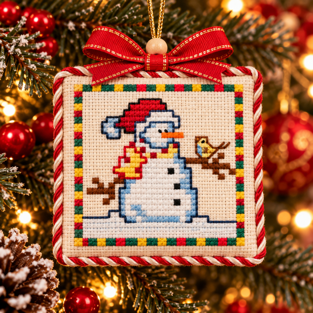 Christmas Minis – 10 Cross Stitch Patterns for Ornaments, Gift Tags & Holiday Décor