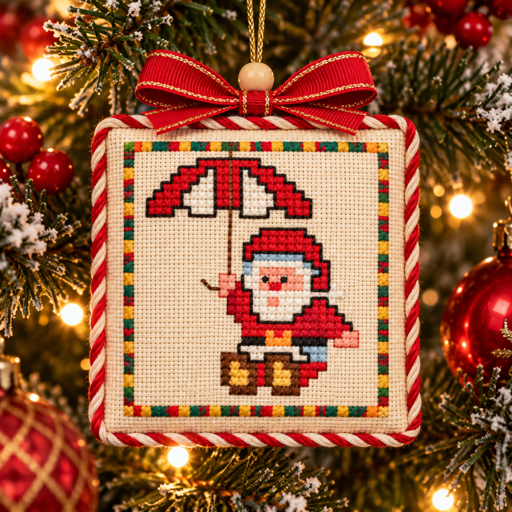 Christmas Minis – 10 Cross Stitch Patterns for Ornaments, Gift Tags & Holiday Décor