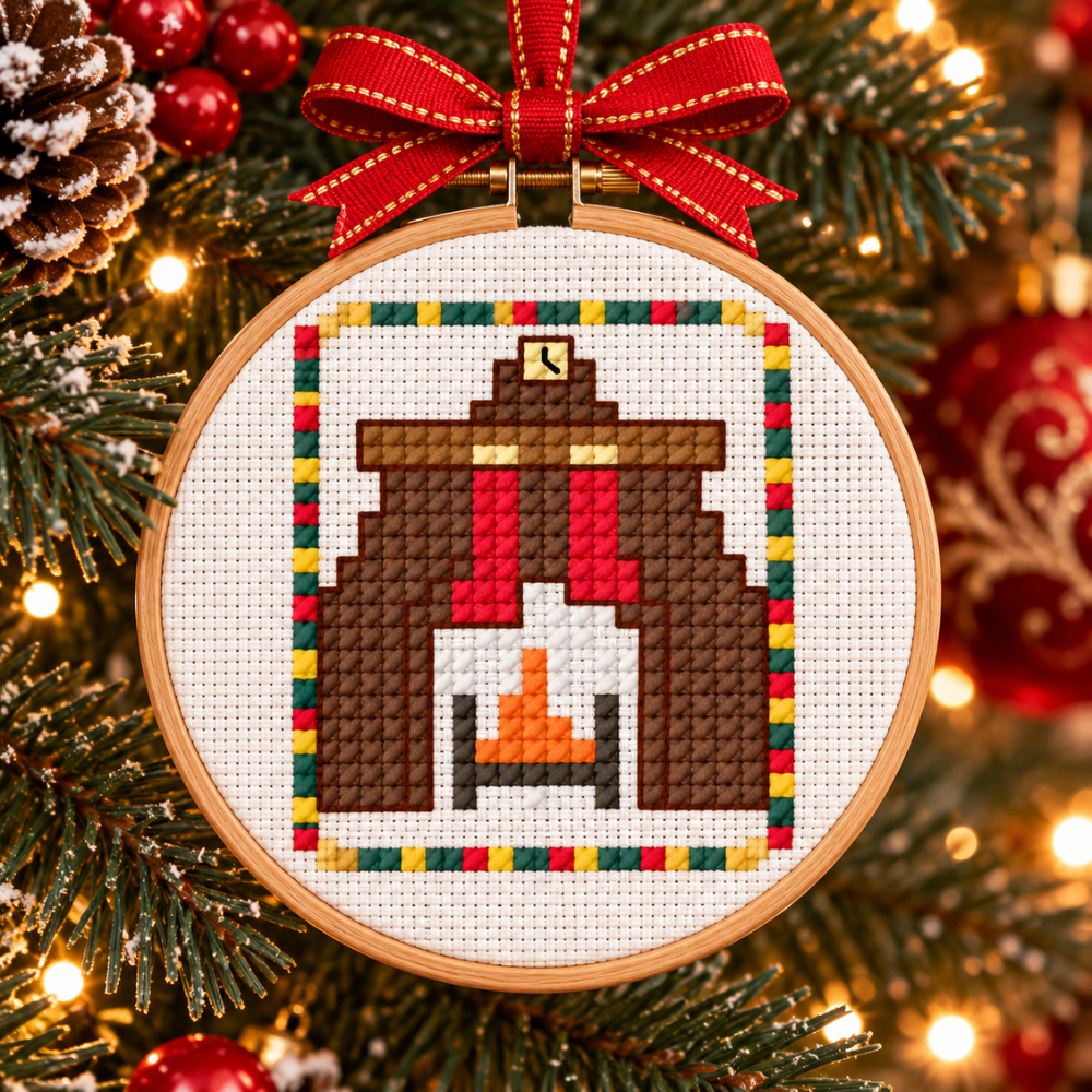Christmas Minis – 10 Cross Stitch Patterns for Ornaments, Gift Tags & Holiday Décor