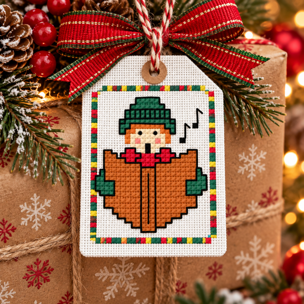 Christmas Minis – 10 Cross Stitch Patterns for Ornaments, Gift Tags & Holiday Décor