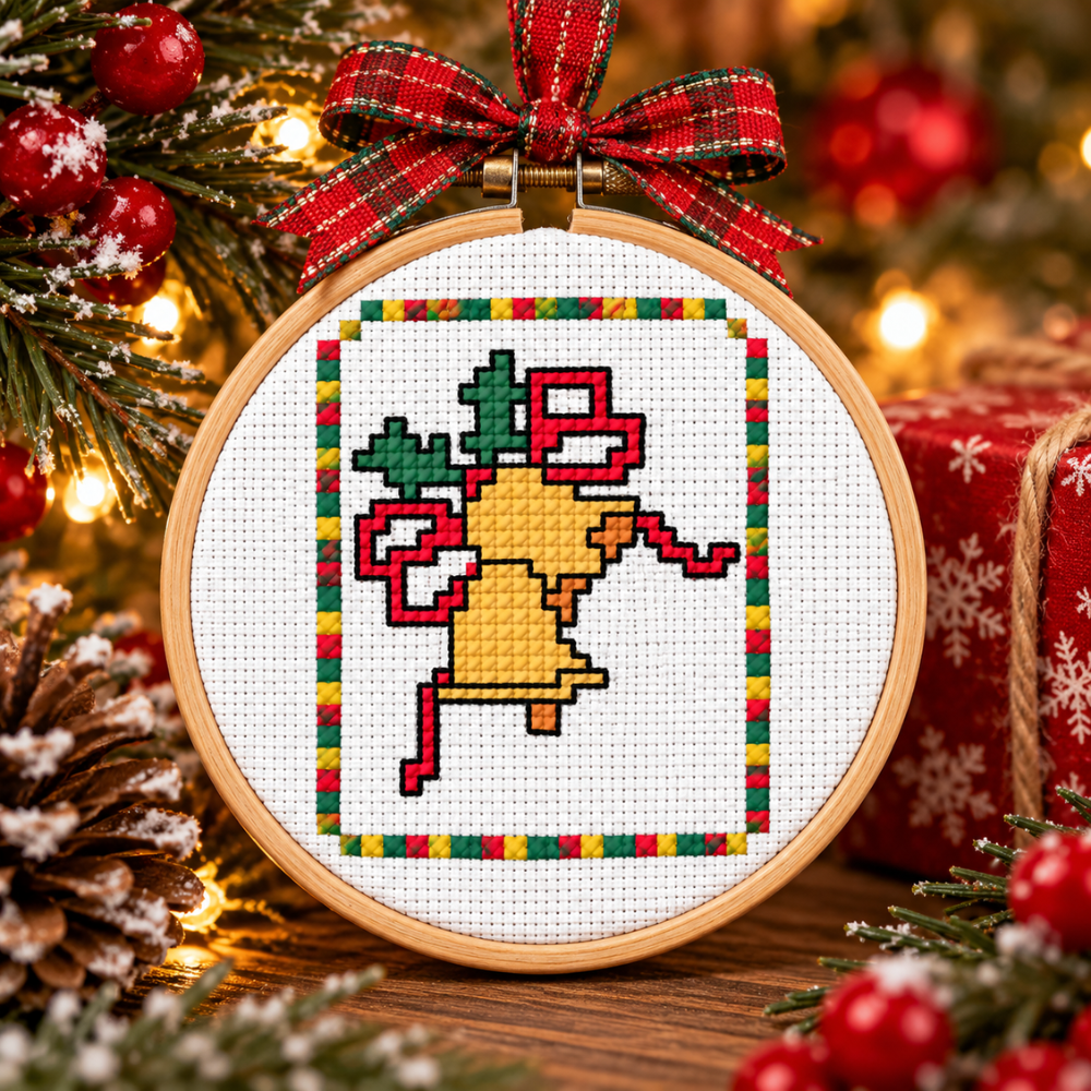 Christmas Minis – 10 Cross Stitch Patterns for Ornaments, Gift Tags & Holiday Décor