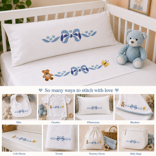 Baby Nursery Cross Stitch Border Bundle
