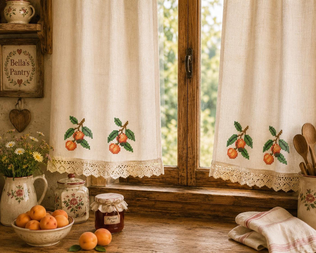 Apricot Cross Stitch Pattern
