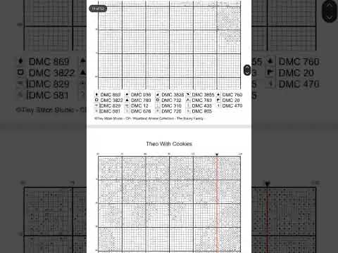 Kaninchen isst Keks, Kreuzstichmuster, Kaninchenstickerei, sofortiger PDF-Download, Pattern Keeper-Datei enthalten